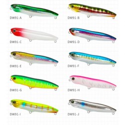 TSURINOYA Floating Fishing Lure Topwater Pencil DW59 85mm 10.5g